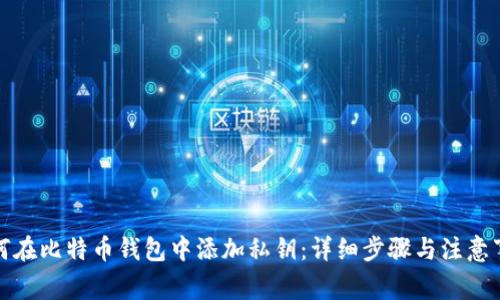 如何在比特币钱包中添加私钥：详细步骤与注意事项